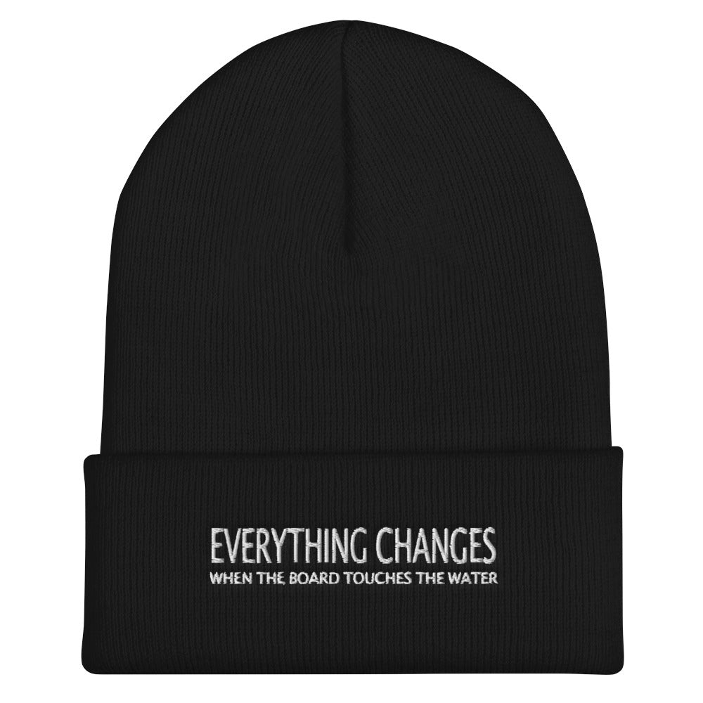 Everything Changes Umgeschlagene Beanie
