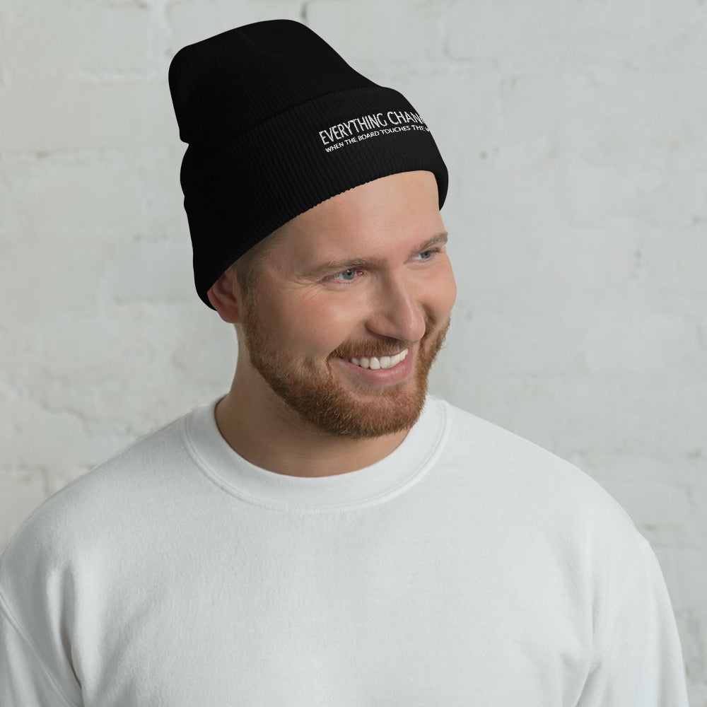 Everything Changes Umgeschlagene Beanie
