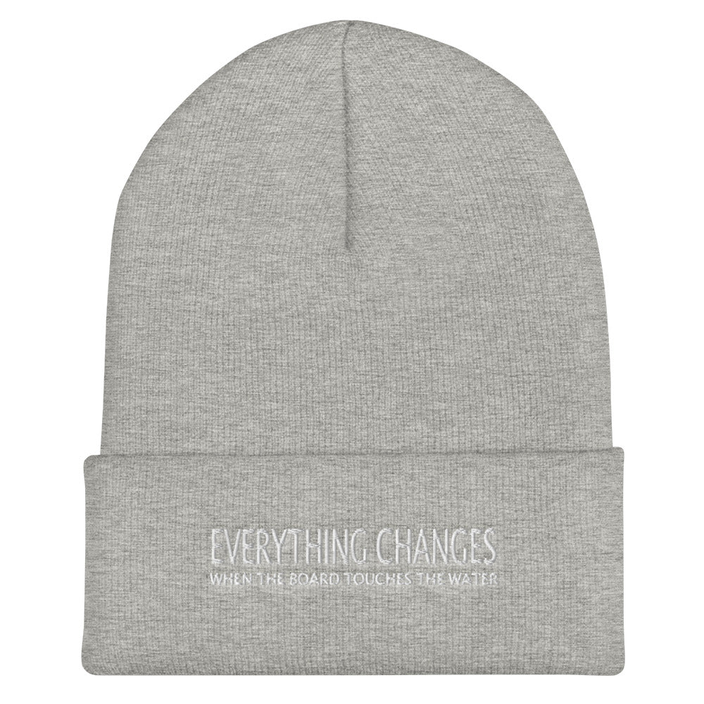 Everything Changes Umgeschlagene Beanie