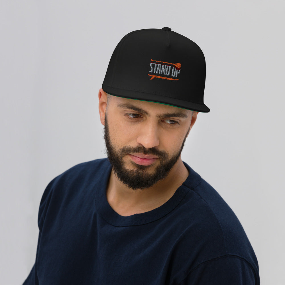 STAND UP Flat Bill-Cap