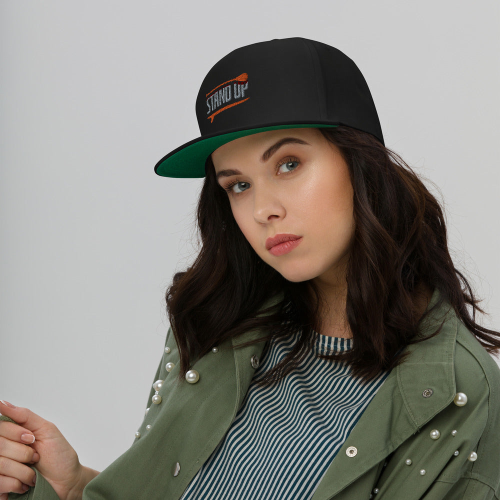 STAND UP Flat Bill-Cap