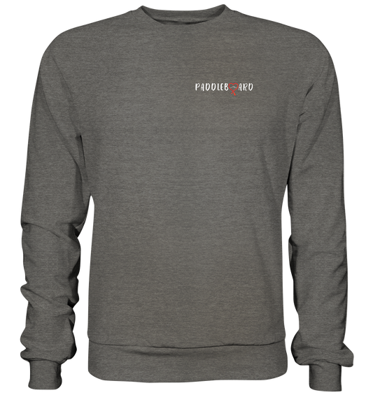 Paddleboard- ein Herz für die Welle - Basic Sweatshirt