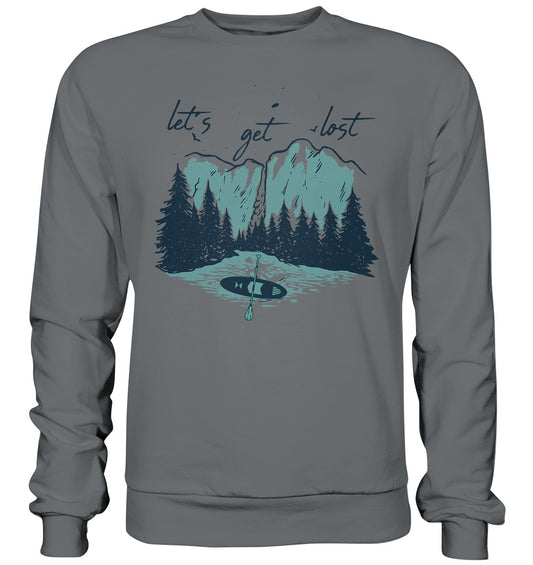 let´s get lost - Basic Sweatshirt