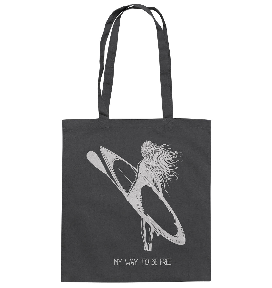 MY WAY TO BE FREE - Baumwolltasche