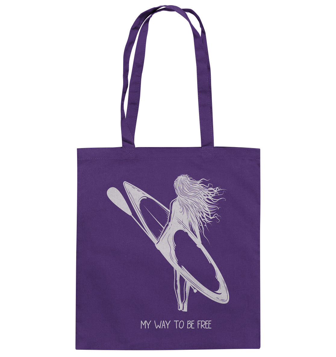 MY WAY TO BE FREE - Baumwolltasche