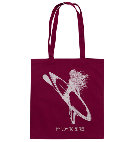 MY WAY TO BE FREE - Baumwolltasche