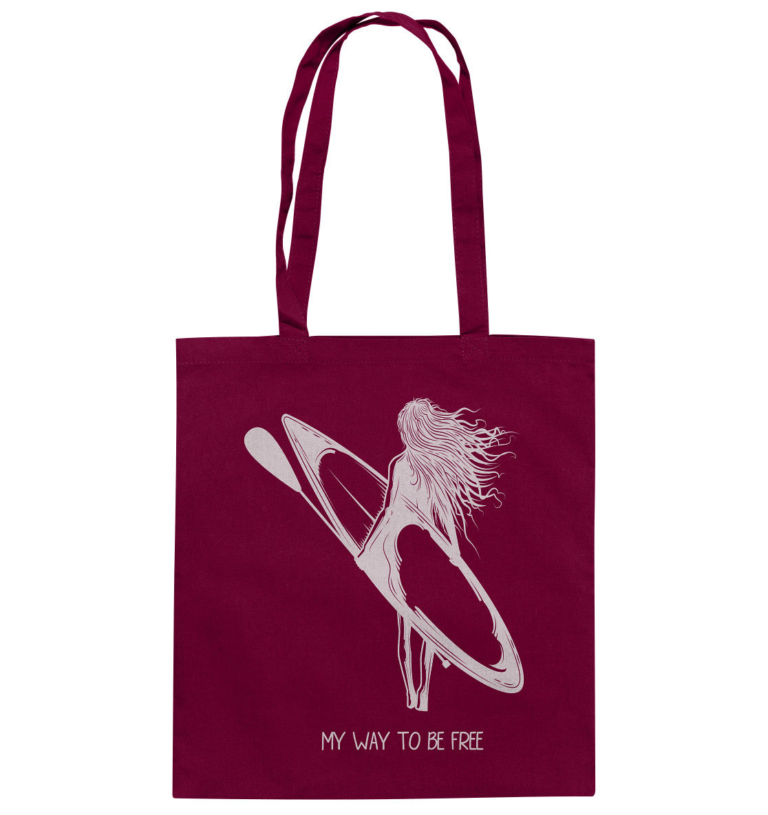 MY WAY TO BE FREE - Baumwolltasche