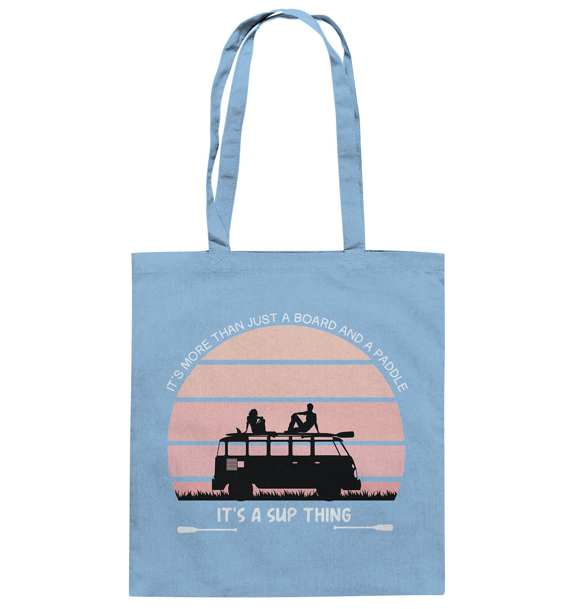 ES IST MEHR ALS NUR EIN BRETT UND EIN PADDEL - Baumwolltasche