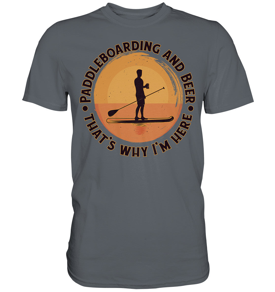 Paddleboard an Beer - Classic Shirt