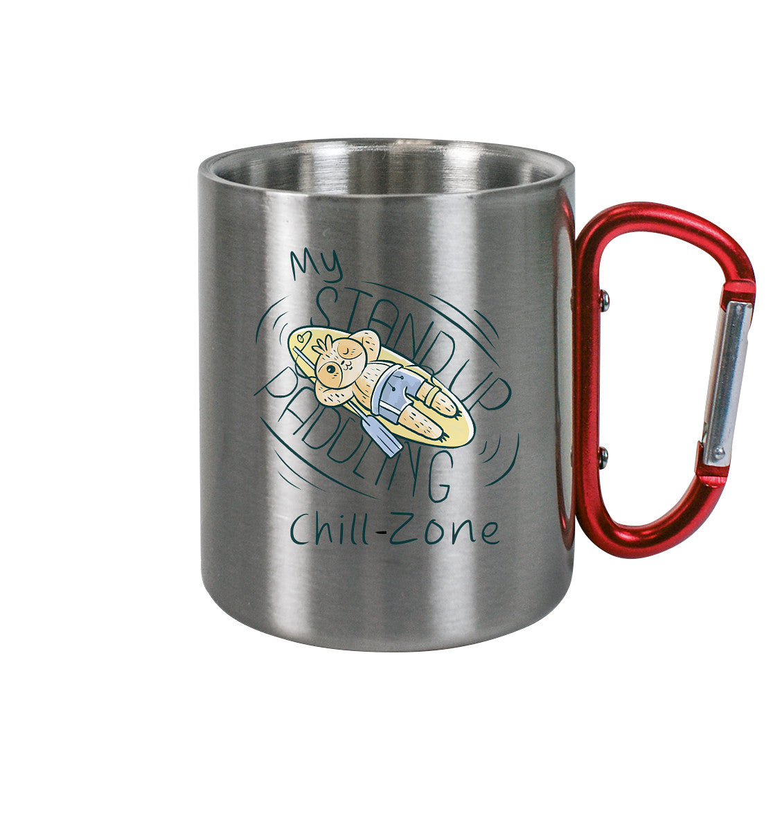 My Stand Up Paddling Chill-Zone - Edelstahl Tasse