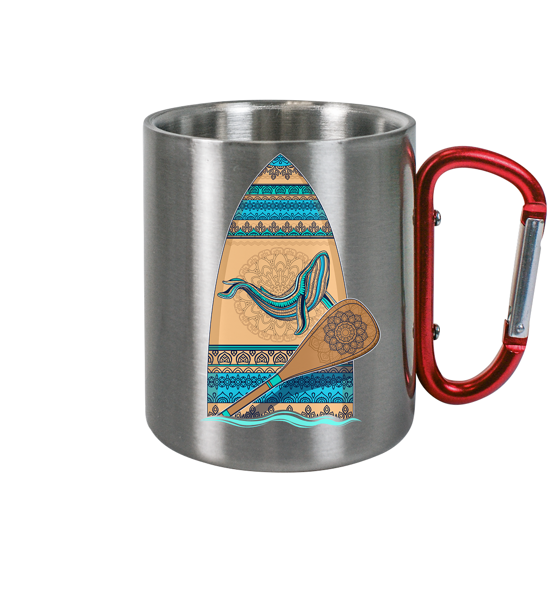 Nautical SUP-Board - Edelstahl Tasse