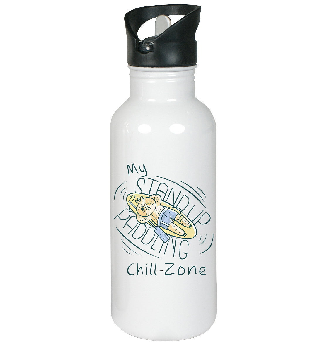 My Stand Up Paddling Chill-Zone - Edelstahl-Trinkflasche