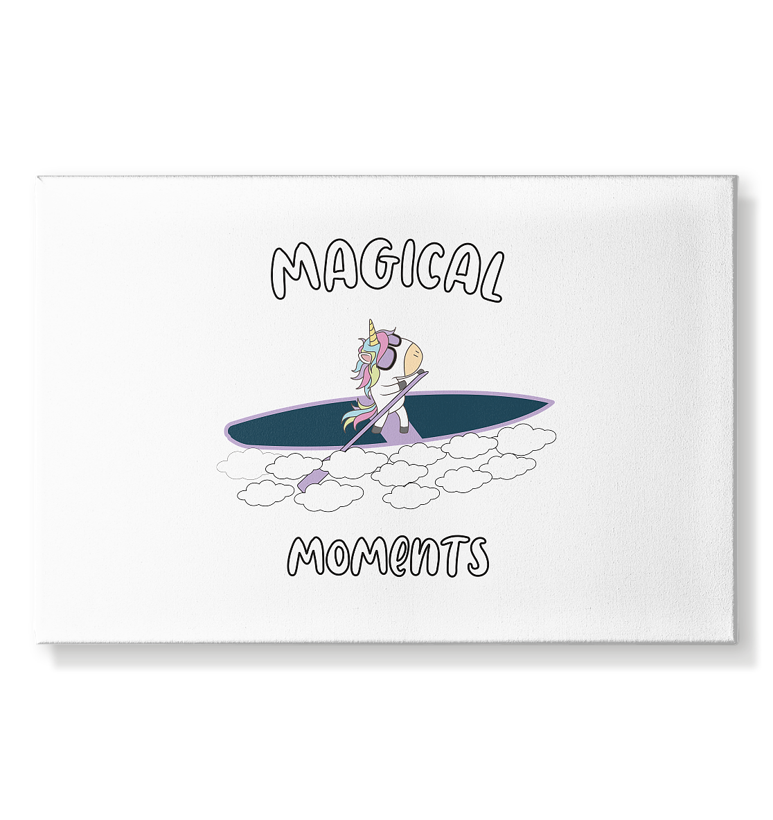SUP Einhorn-Magical Moments - Leinwand 60x40cm
