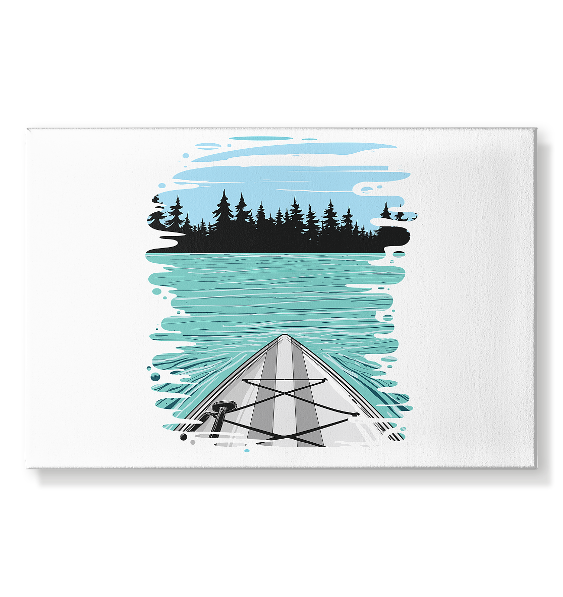 Nice SUP View - Leinwand 60x40cm