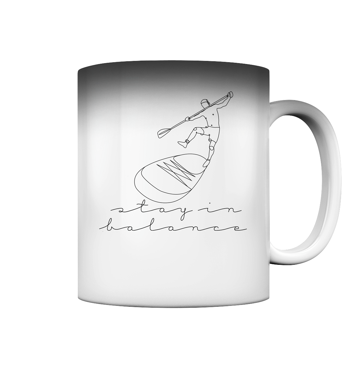 SUP Board - Stay In Balance - Magic Mug