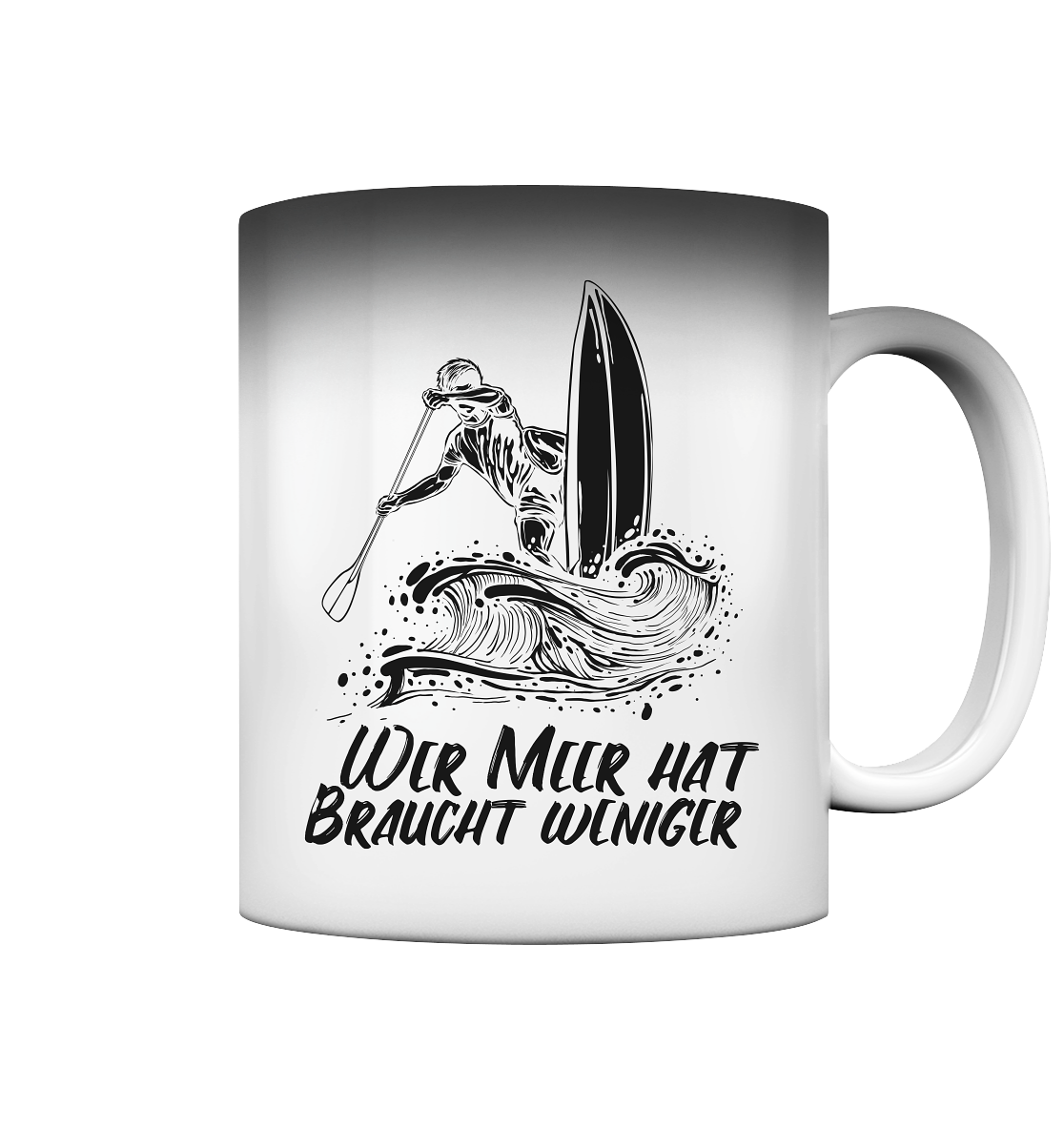 Wer Meer hat- braucht weniger - Magic Mug