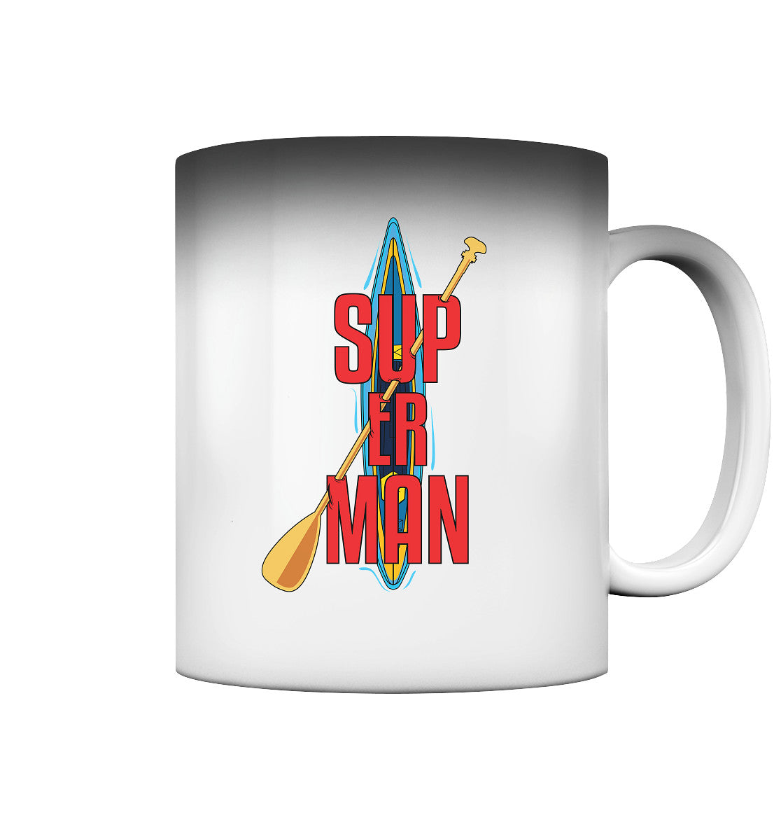 SUP ER MAN - Magic Mug
