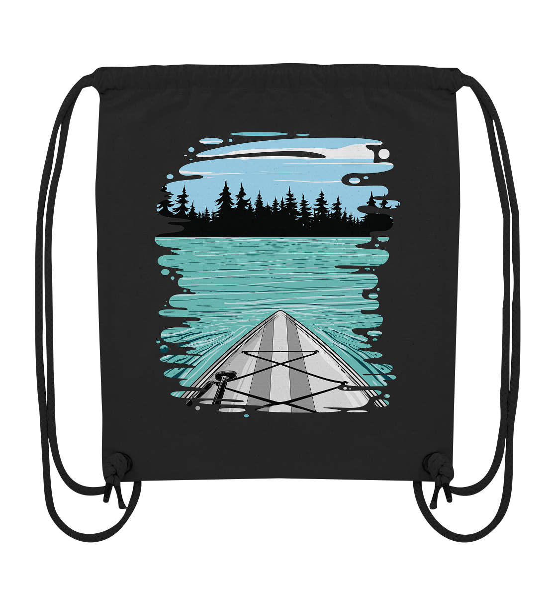Nice SUP View - Organic Gym-Bag