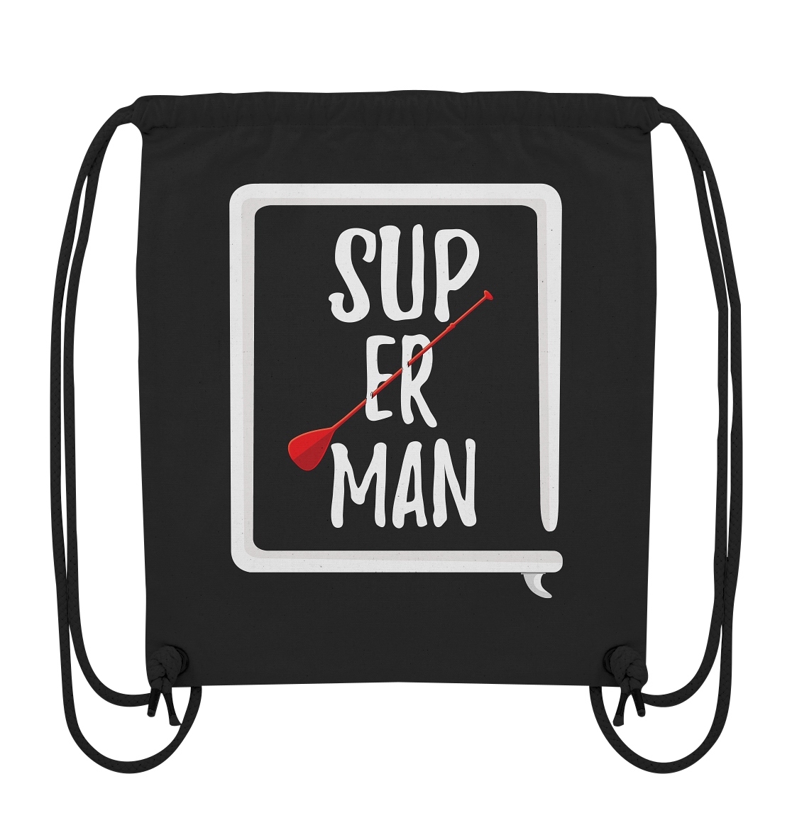 SUP ER MAN 2.0 - Organic Gym-Bag