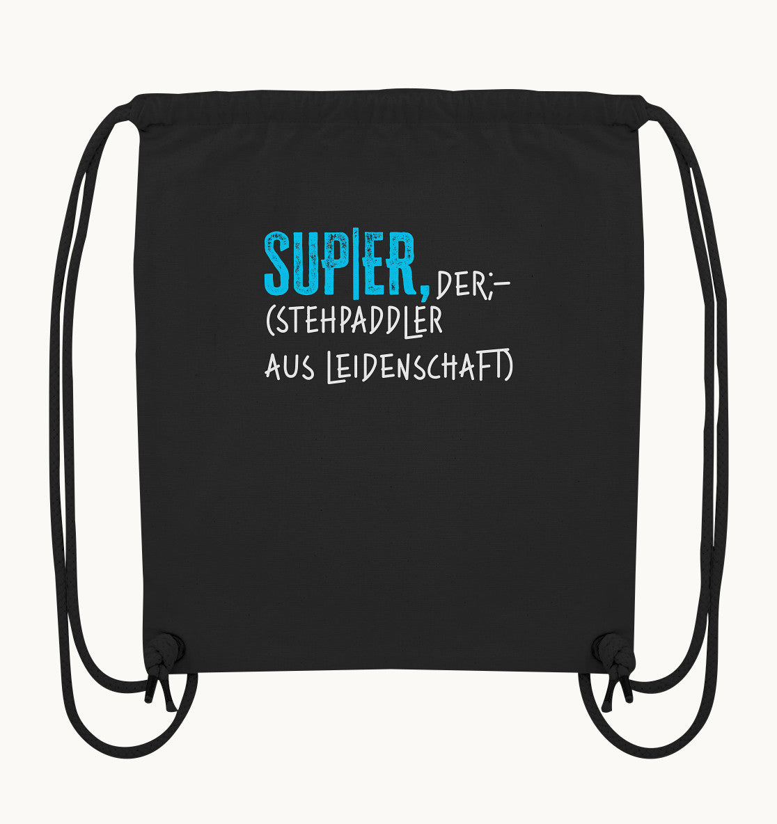 Stehpaddler aus Leidenschaft - Organic Gym-Bag