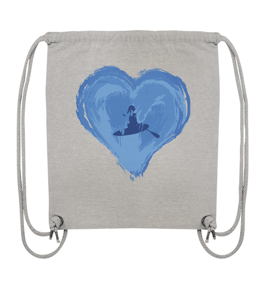 SUP Girl Herz - Organic Gym-Bag