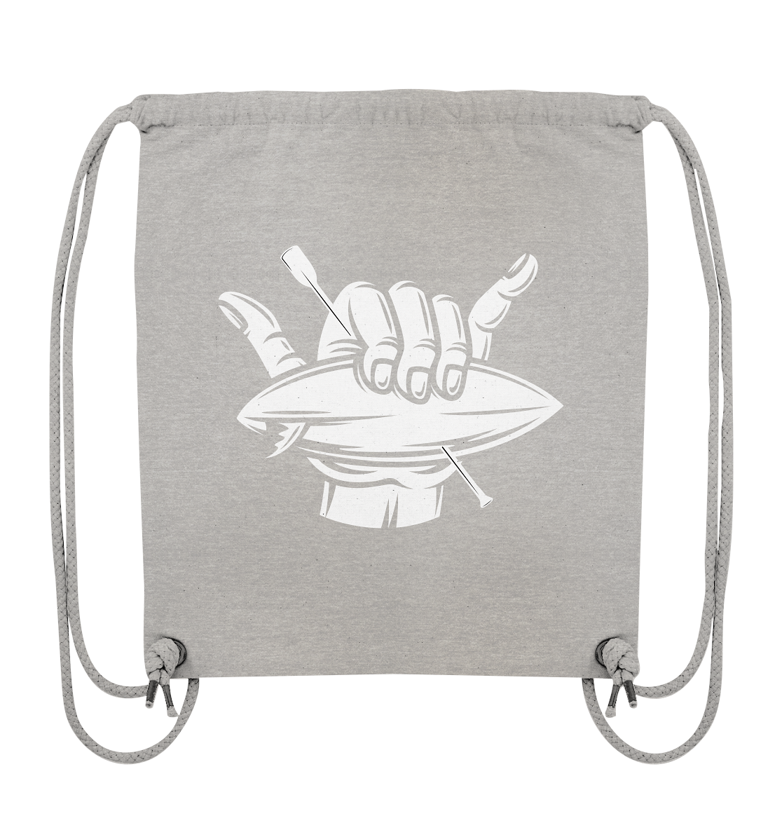 If In Doupt-Paddle Out Hang Loose Style - Organic Gym-Bag