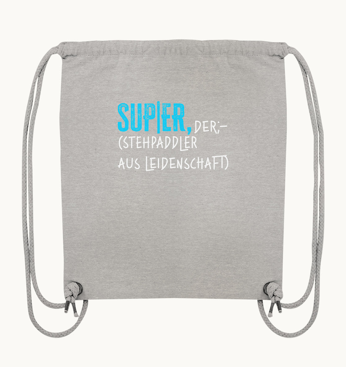 Stehpaddler aus Leidenschaft - Organic Gym-Bag