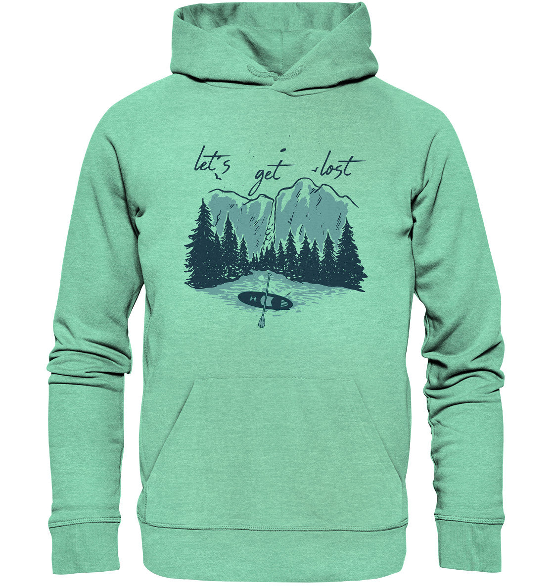 let´s get lost - Organic Hoodie