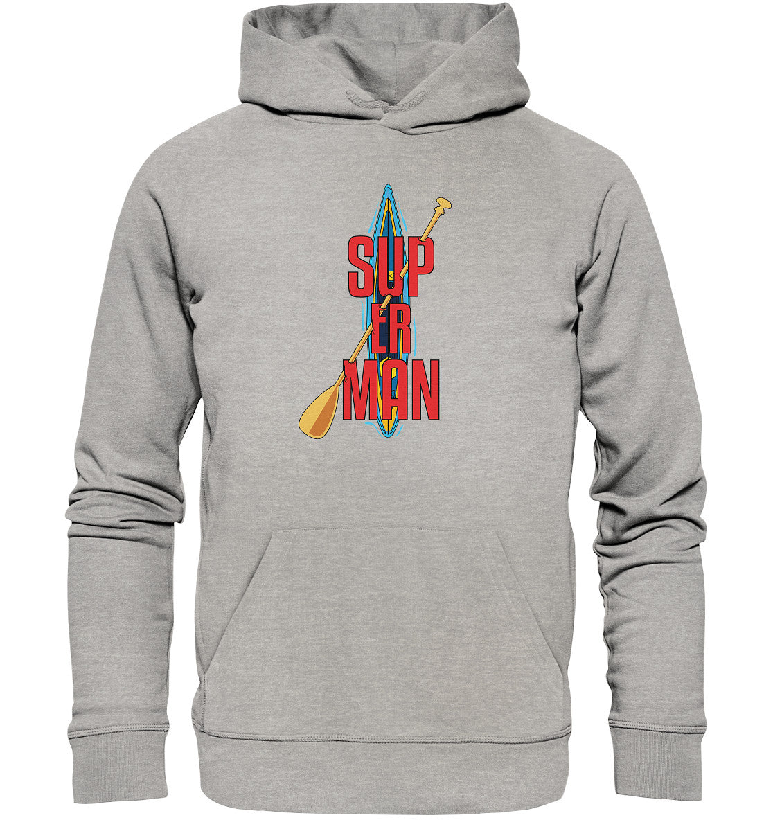 SUP ER MAN - Organic Hoodie