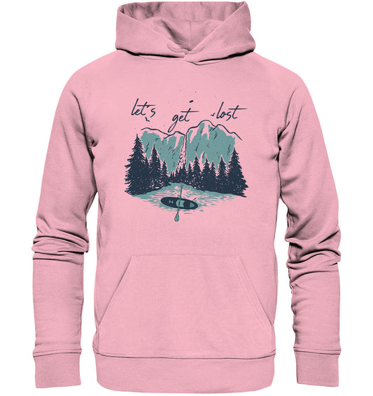 let´s get lost - Organic Hoodie