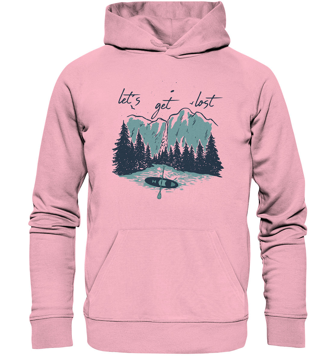 let´s get lost - Organic Hoodie