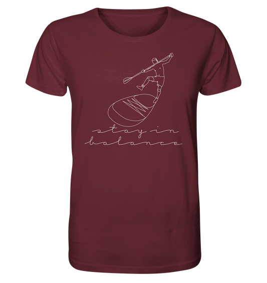 Stay In Balance - Organic Shirt
