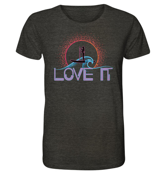 SUP- Love It - Organic Shirt (meliert)