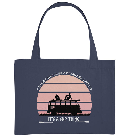 ES IST MEHR ALS NUR EIN BRETT UND EIN PADDEL - Organic Shopping-Bag