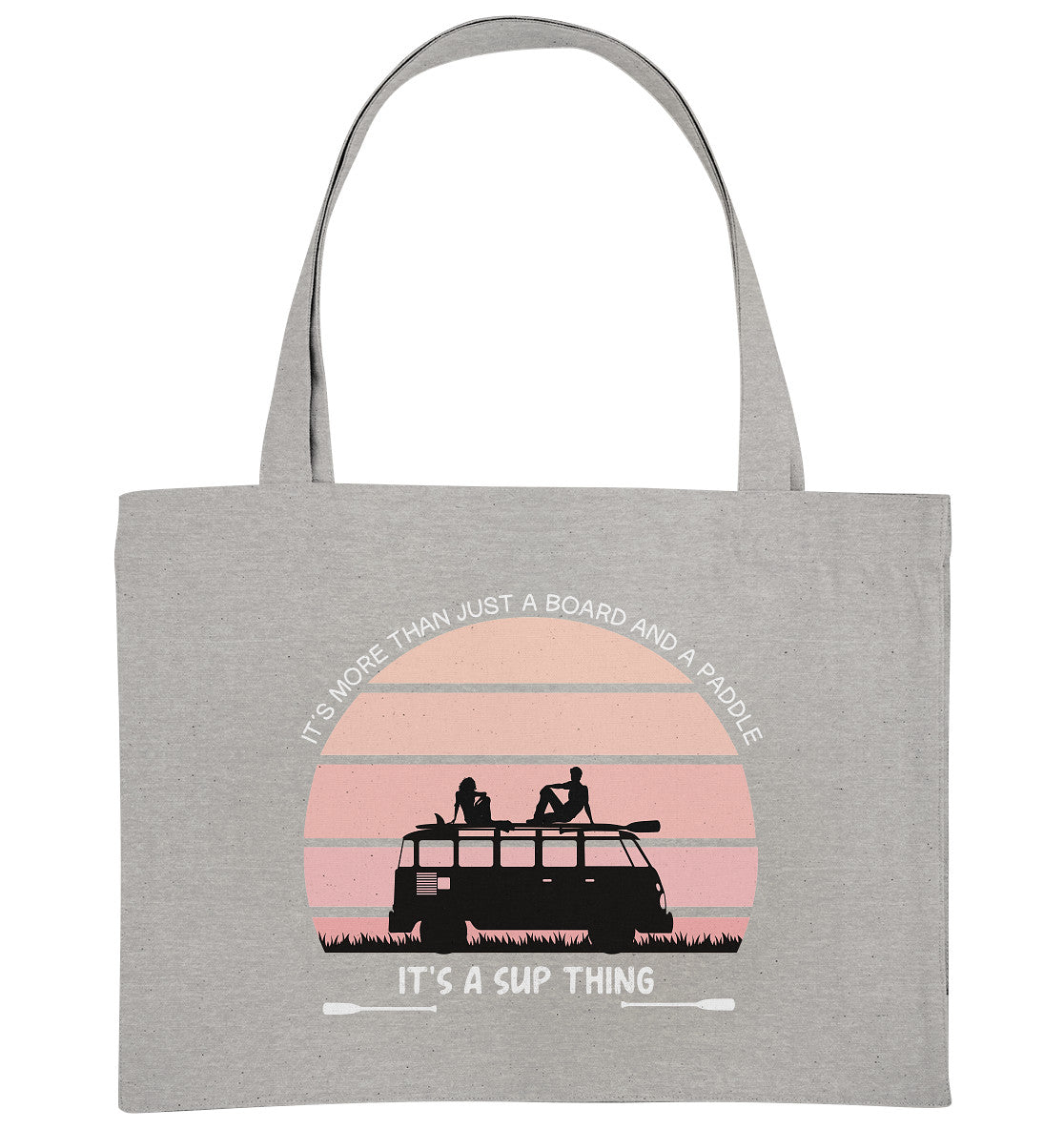 ES IST MEHR ALS NUR EIN BRETT UND EIN PADDEL - Organic Shopping-Bag