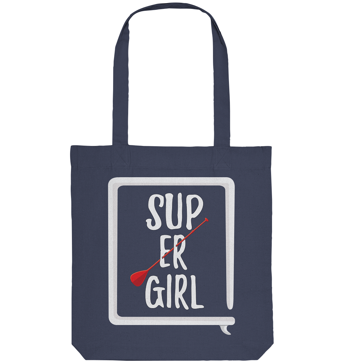 SUP ER GIRL 2.0 - Organic Tote-Bag