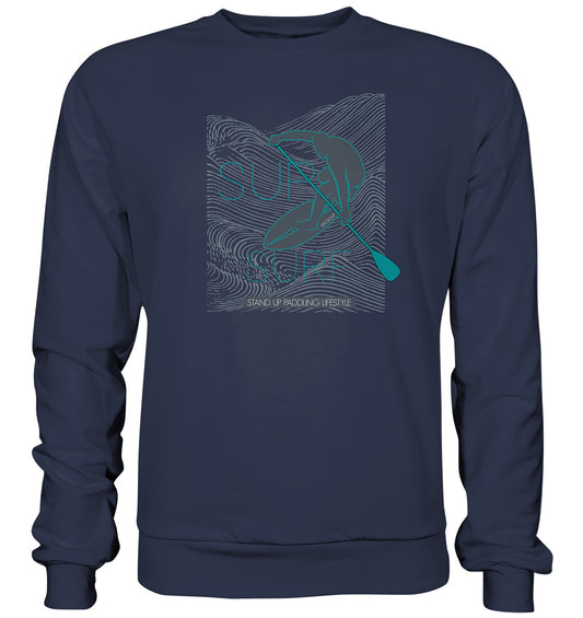 SUP SURF-Stand Up Paddling - Premium Sweatshirt
