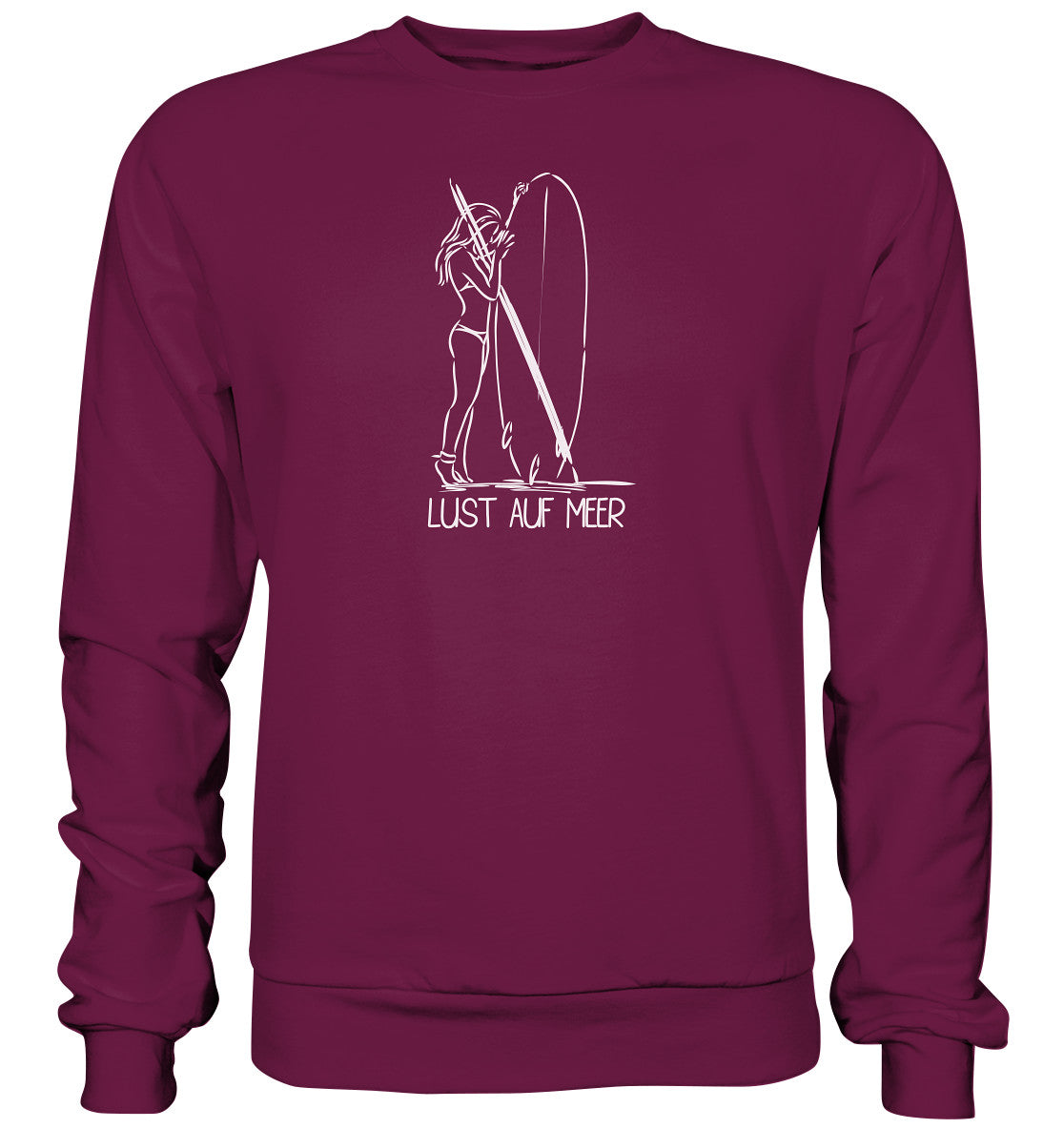 Lust auf Meer SUP-Girl - Premium Sweatshirt