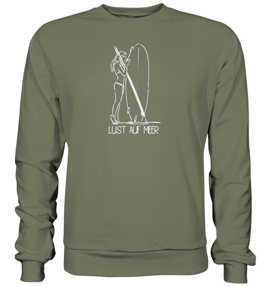 Lust auf Meer SUP-Girl - Premium Sweatshirt