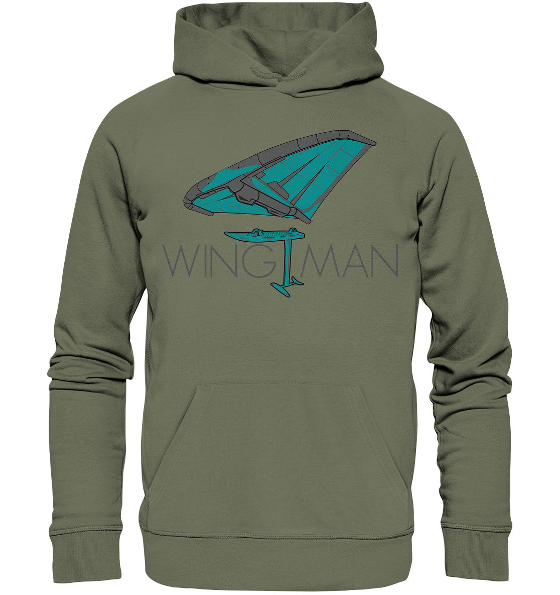 Wingfoiling-WINGMAN - Premium Unisex Hoodie