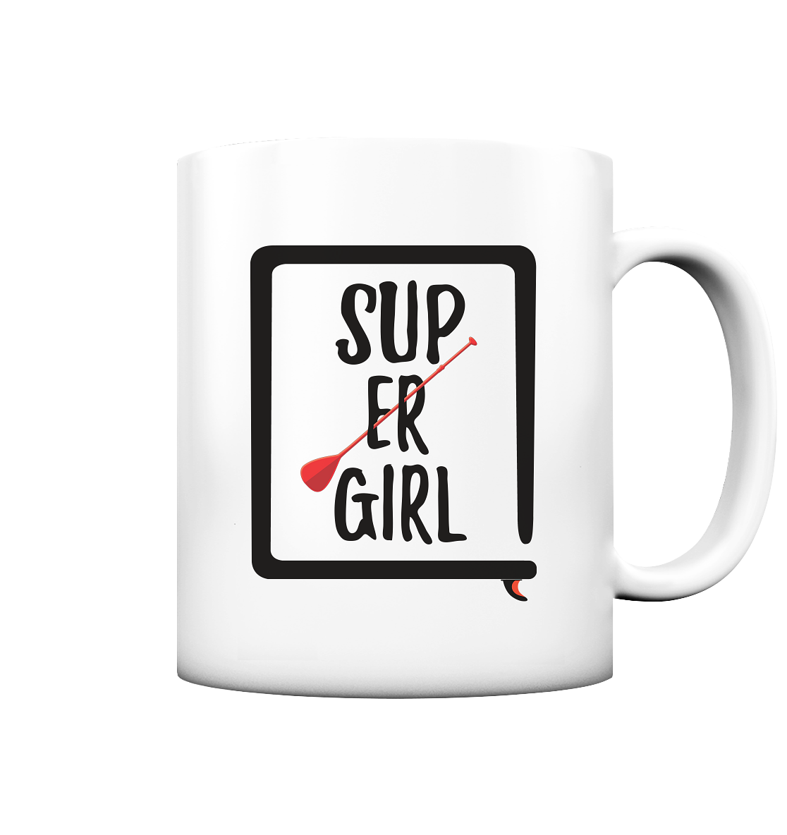 SUP ER GIRL - Tasse matt