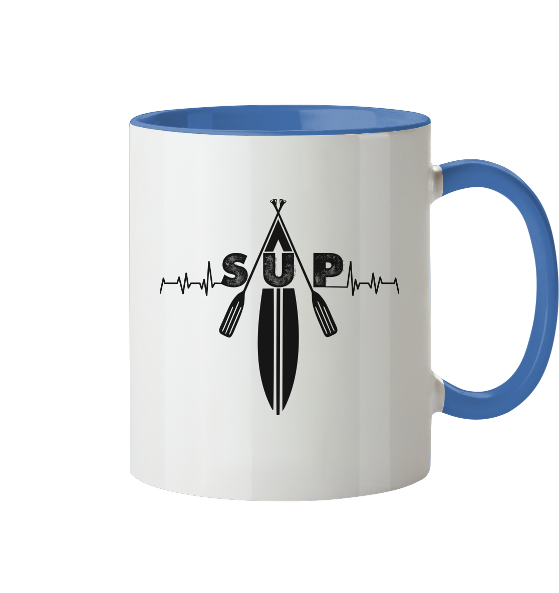 SUP Heartbeat - Tasse zweifarbig