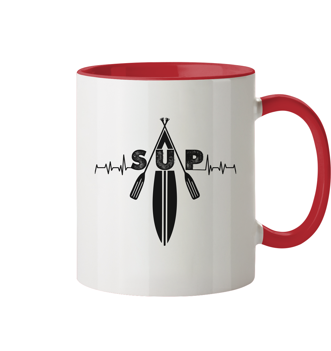 SUP Heartbeat - Tasse zweifarbig