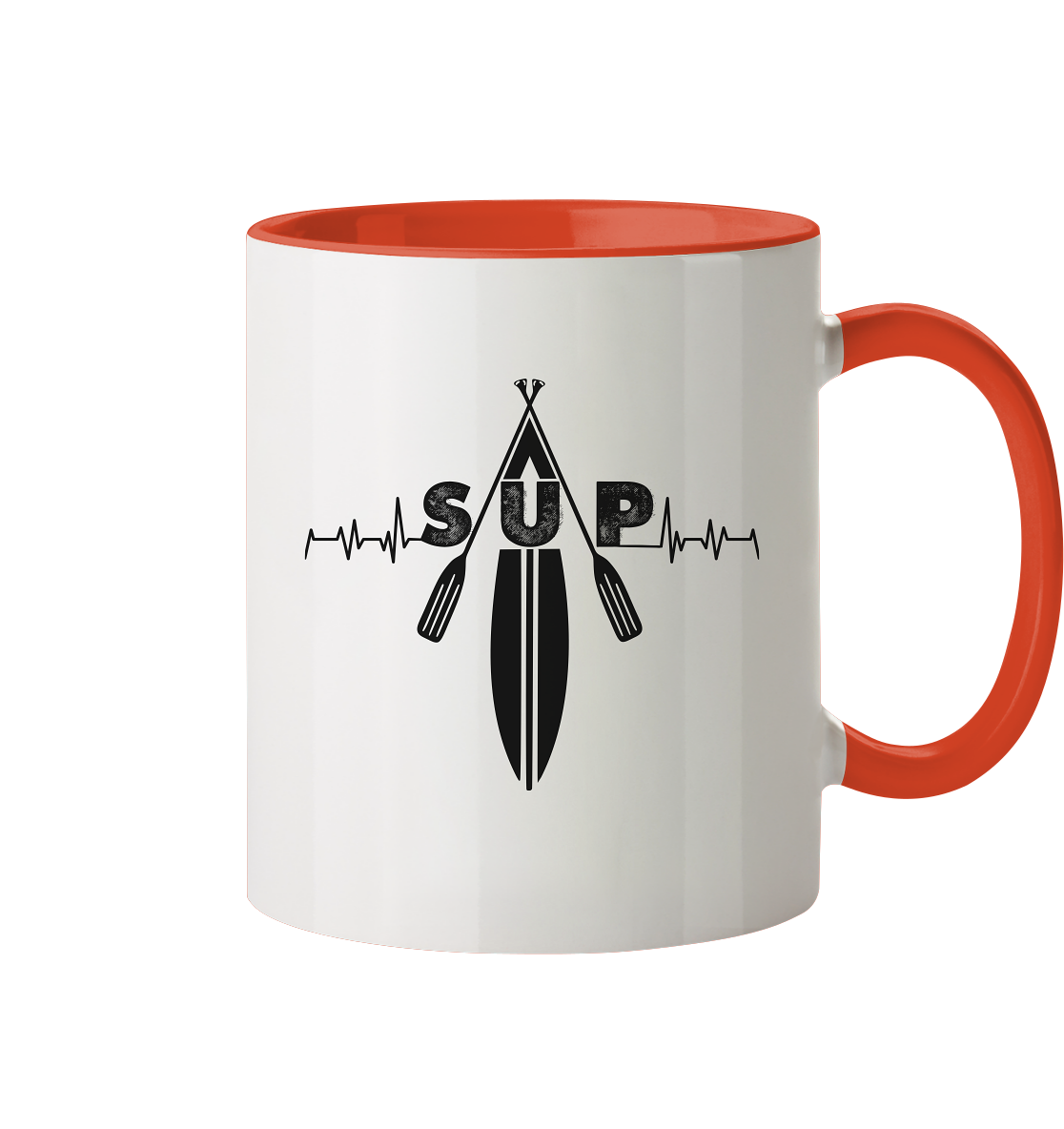 SUP Heartbeat - Tasse zweifarbig