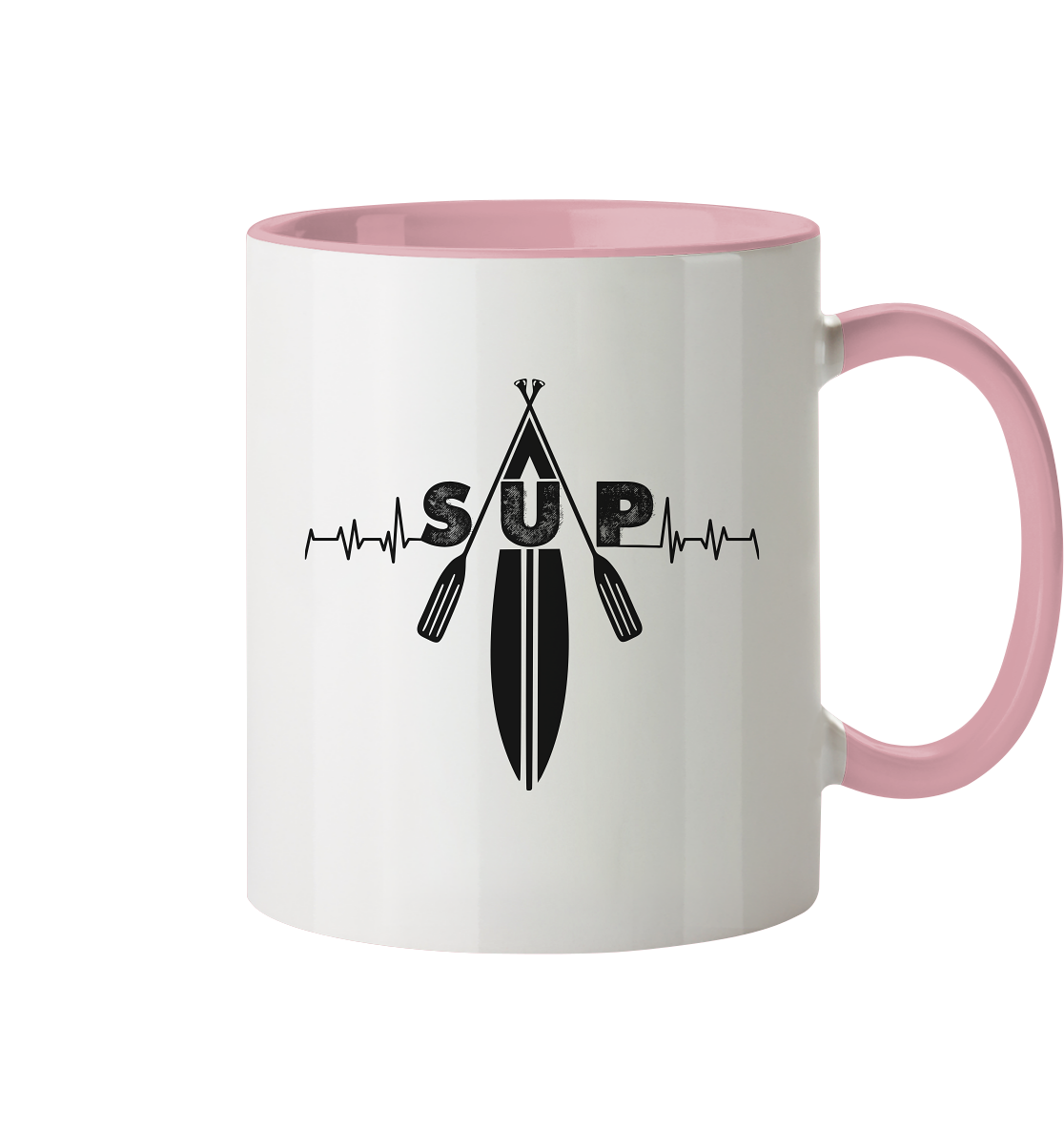 SUP Heartbeat - Tasse zweifarbig