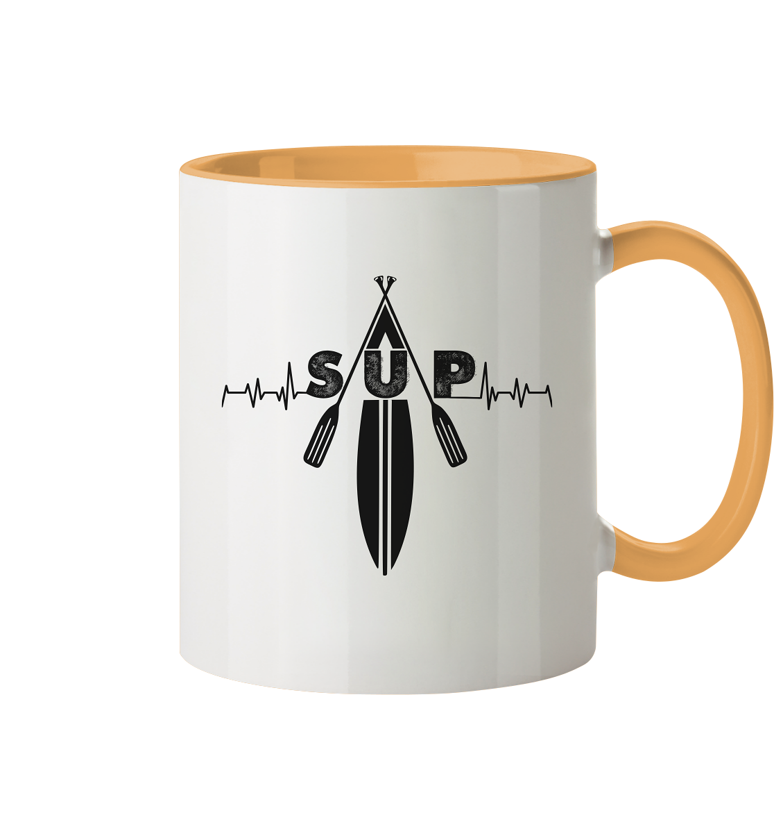 SUP Heartbeat - Tasse zweifarbig