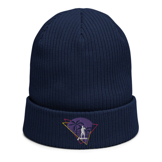 SUP Neon gerippte Bio-Beanie