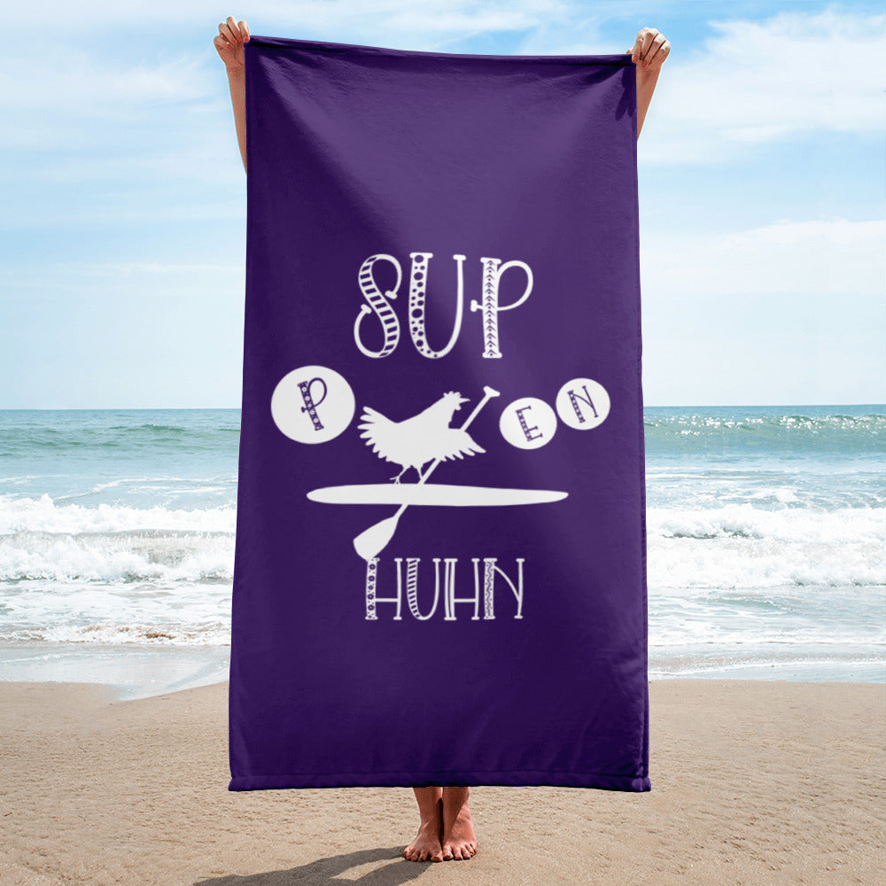 Suppenhuhn Strandhandtuch