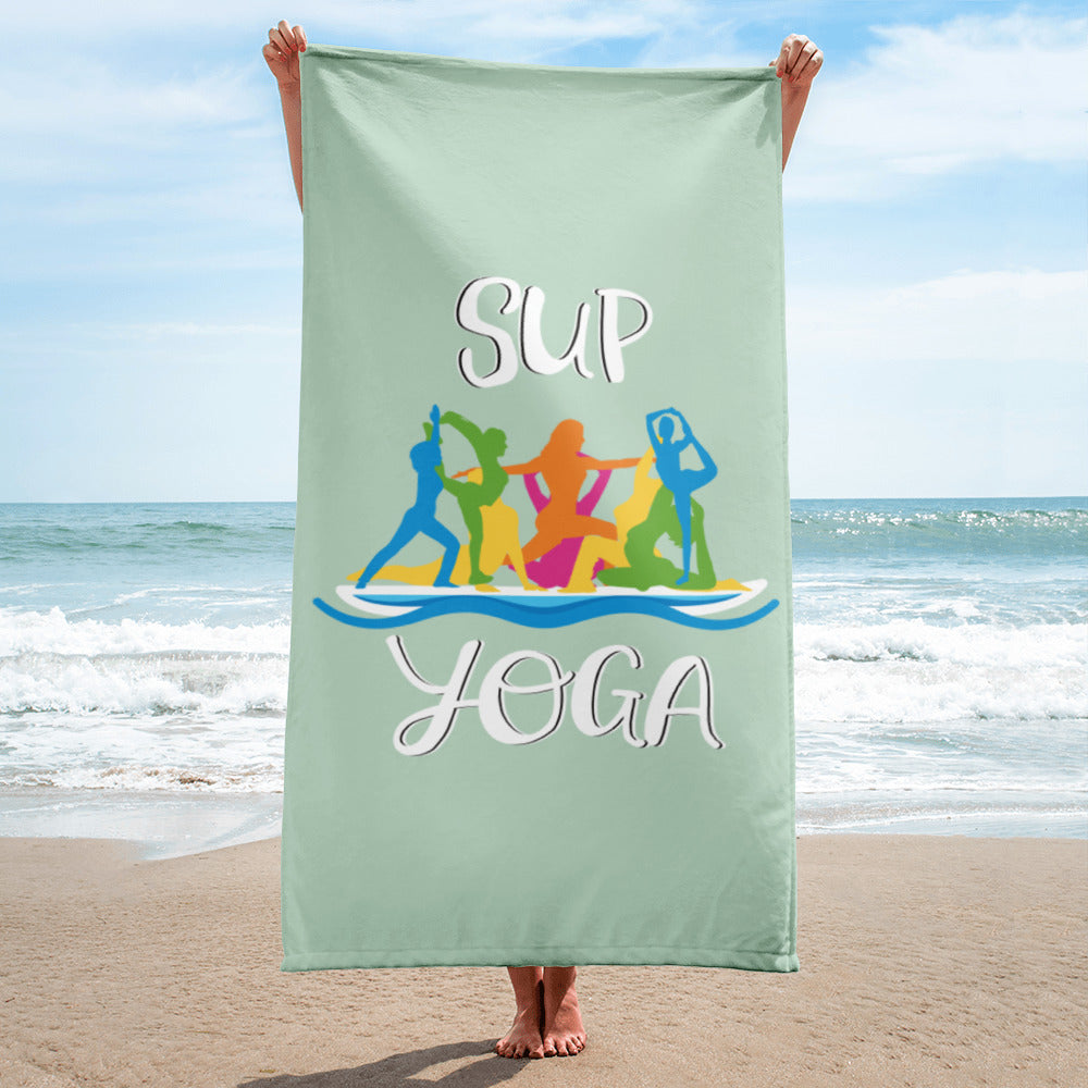 Yoga-Girls Strandhandtuch