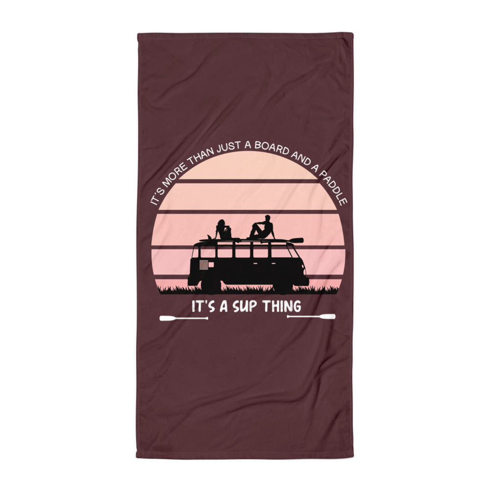 Mehr als nur ein Board Strandhandtuch